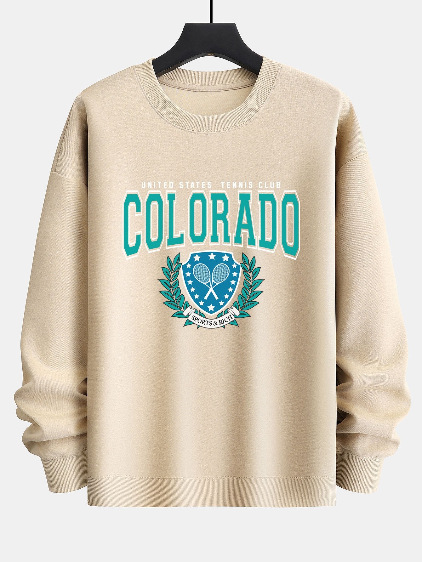 Colorado Tennis Varsity Print Relax Fit Sweatshirt
